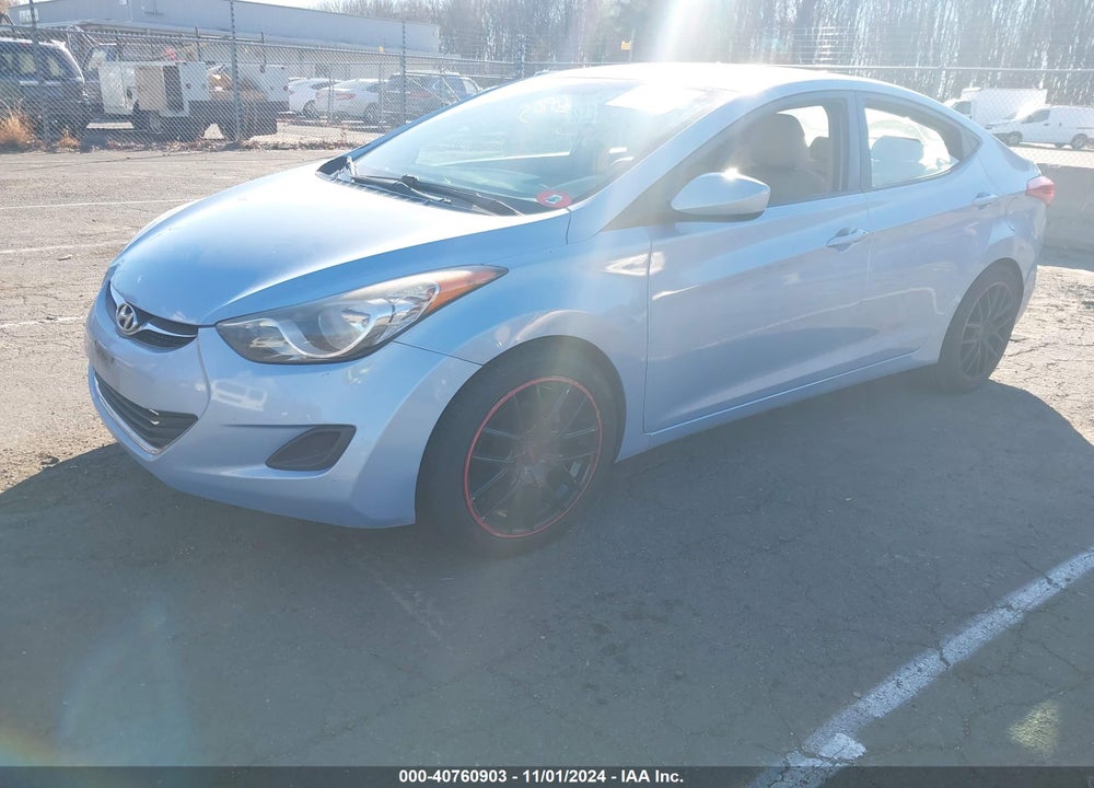 2012 HYUNDAI ELANTRA VIN: KMHDH4AE5CU330320