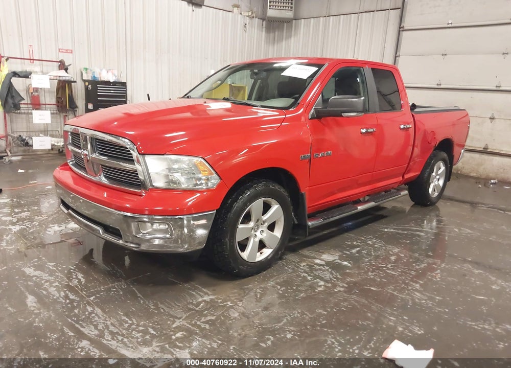 2010 DODGE RAM 1500 SLT/SPORT/TRX VIN: 1D7RV1GT6AS139656