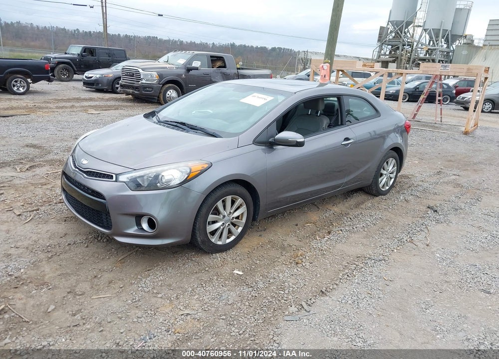 2014 KIA FORTE KOUP EX VIN: KNAFX6A88E5189887