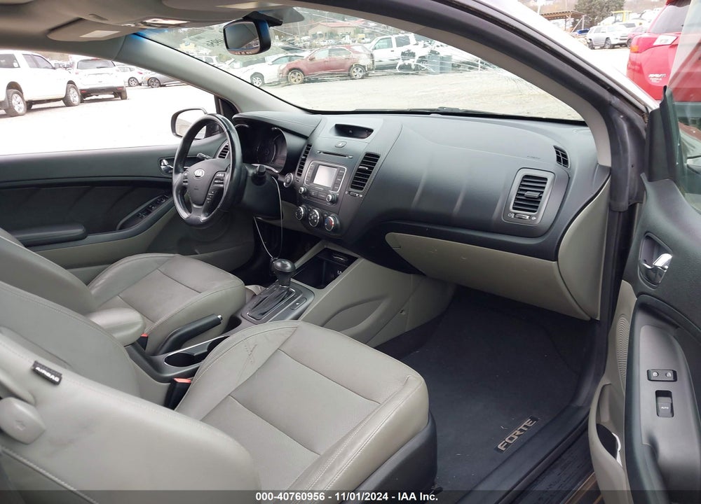 2014 KIA FORTE KOUP EX VIN: KNAFX6A88E5189887