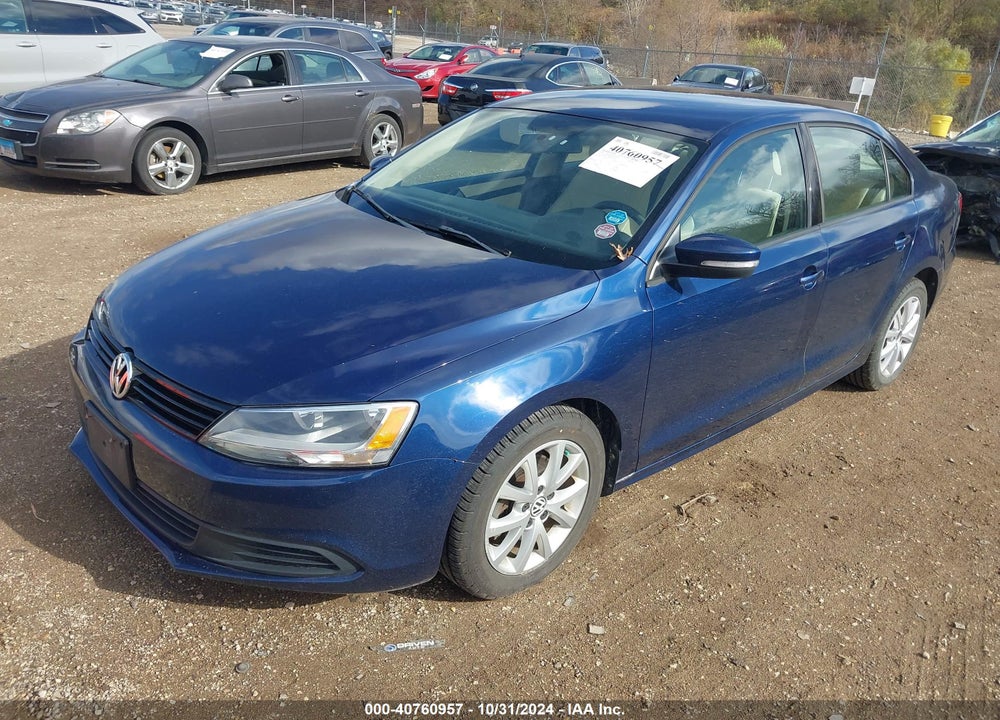 2011 VOLKSWAGEN JETTA 2.5L SE VIN: 3VWDX7AJXBM385075