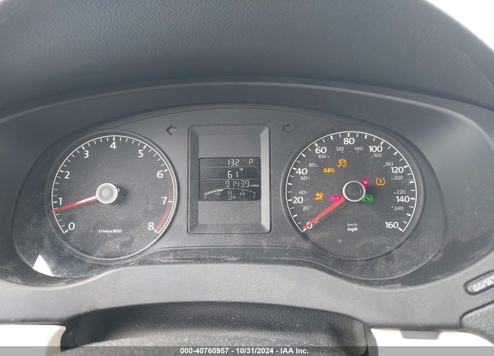 2011 VOLKSWAGEN JETTA 2.5L SE VIN: 3VWDX7AJXBM385075
