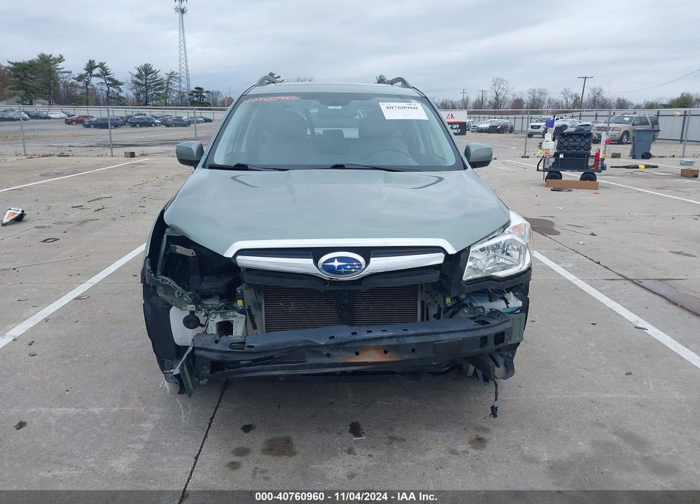 2016 SUBARU FORESTER 2.5I LIMITED VIN: JF2SJARC2GH496036