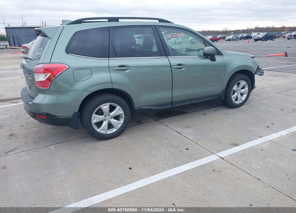 2016 SUBARU FORESTER 2.5I LIMITED VIN: JF2SJARC2GH496036