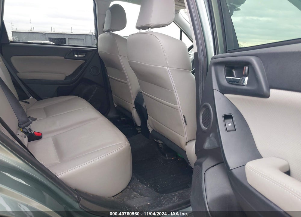 2016 SUBARU FORESTER 2.5I LIMITED VIN: JF2SJARC2GH496036