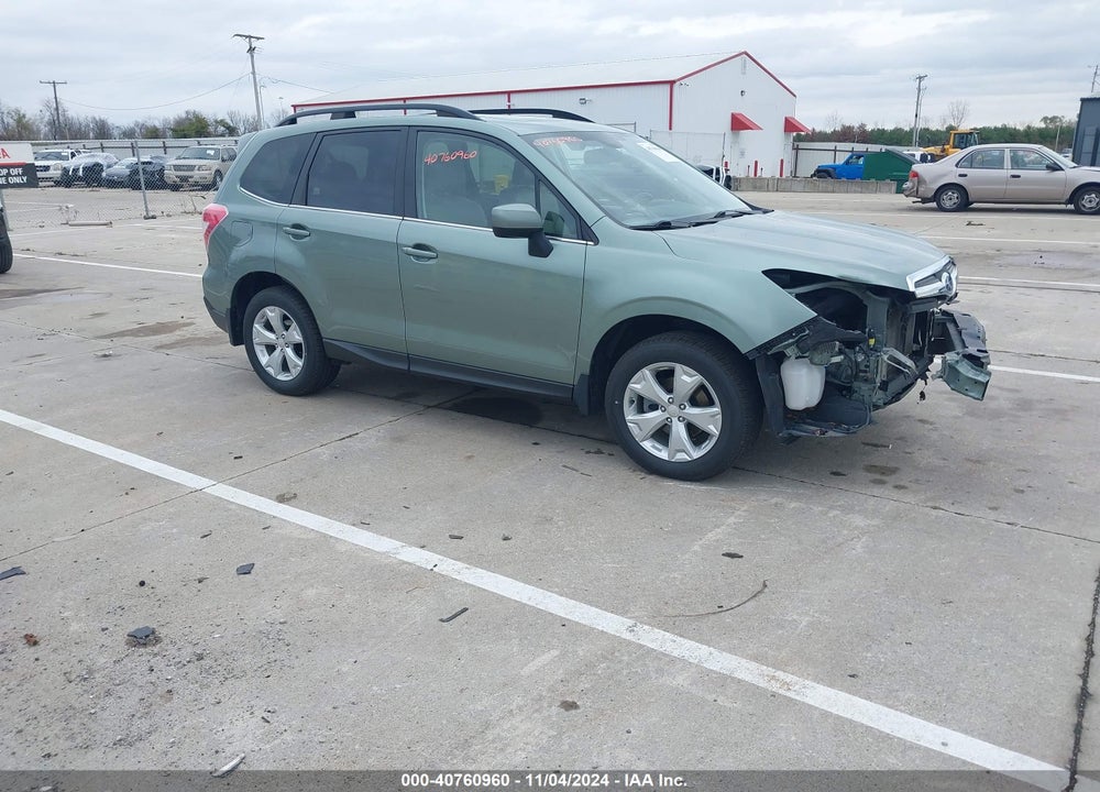 2016 SUBARU FORESTER 2.5I LIMITED VIN: JF2SJARC2GH496036