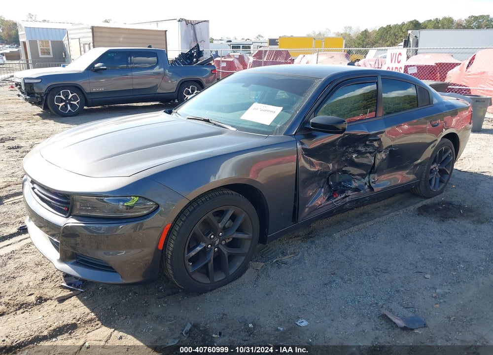2023 DODGE CHARGER SXT VIN: 2C3CDXBG3PH612949