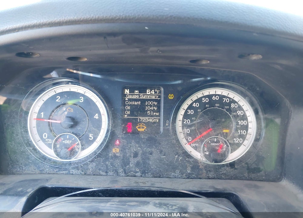 2018 RAM 2500 TRADESMAN 4X4 6'4 BOX VIN: 3C6UR5CL9JG164863