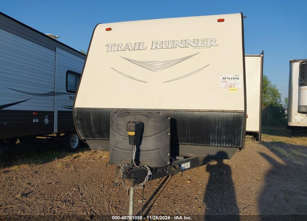2018 HEARTLAND RV'S TRAILER RUNNER SERIES VIN: 5SFEB3027JE370981
