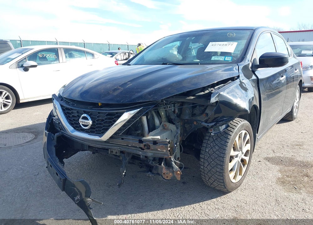 2018 NISSAN SENTRA SV VIN: 3N1AB7AP7JY288953