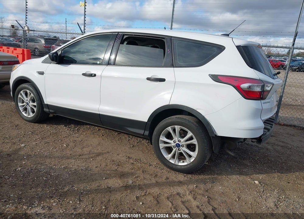 2017 FORD ESCAPE S VIN: 1FMCU0F77HUA75591