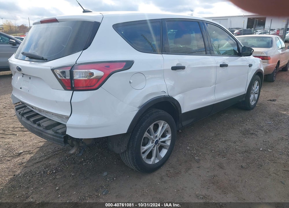 2017 FORD ESCAPE S VIN: 1FMCU0F77HUA75591