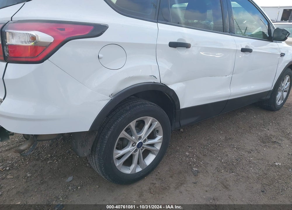 2017 FORD ESCAPE S VIN: 1FMCU0F77HUA75591