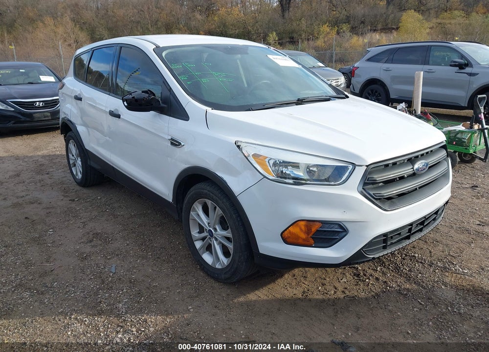 2017 FORD ESCAPE S VIN: 1FMCU0F77HUA75591
