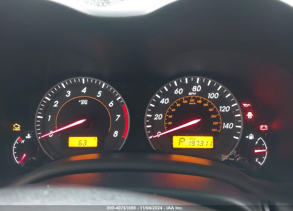 2010 TOYOTA COROLLA S VIN: 2T1BU4EE1AC484728