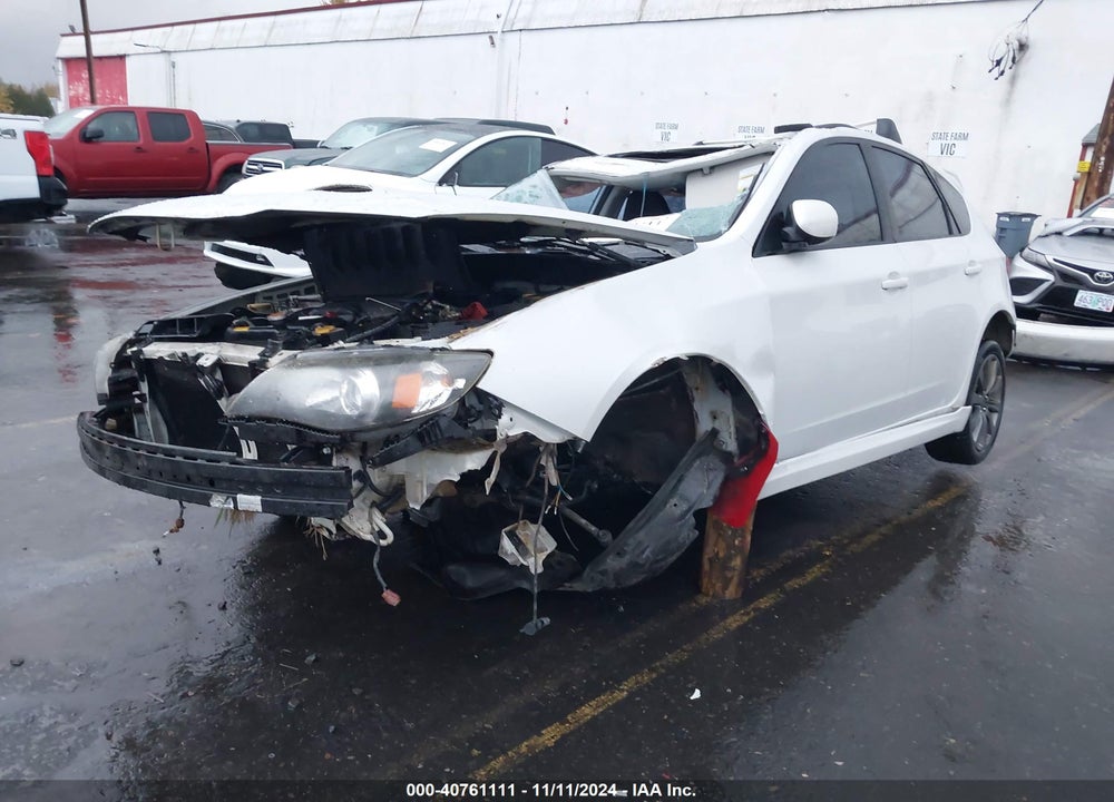 2009 SUBARU IMPREZA WRX VIN: JF1GH76659G807457
