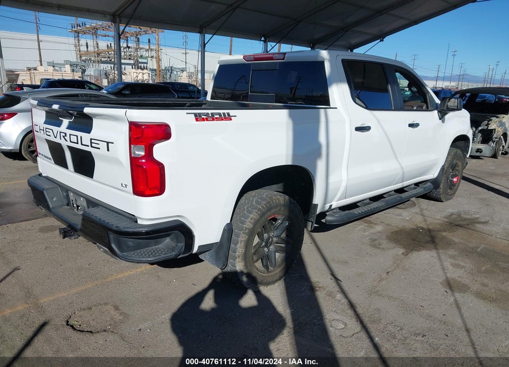 2020 CHEVROLET SILVERADO 1500 4WD SHORT BED LT TRAIL BOSS VIN: 3GCPYFED4LG105081