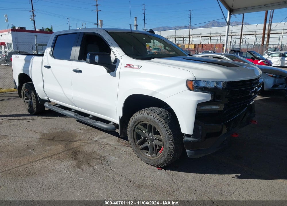 2020 CHEVROLET SILVERADO 1500 4WD SHORT BED LT TRAIL BOSS VIN: 3GCPYFED4LG105081