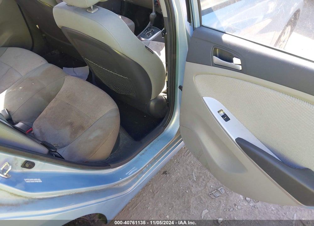 2013 HYUNDAI ACCENT GS VIN: KMHCT5AE4DU114394