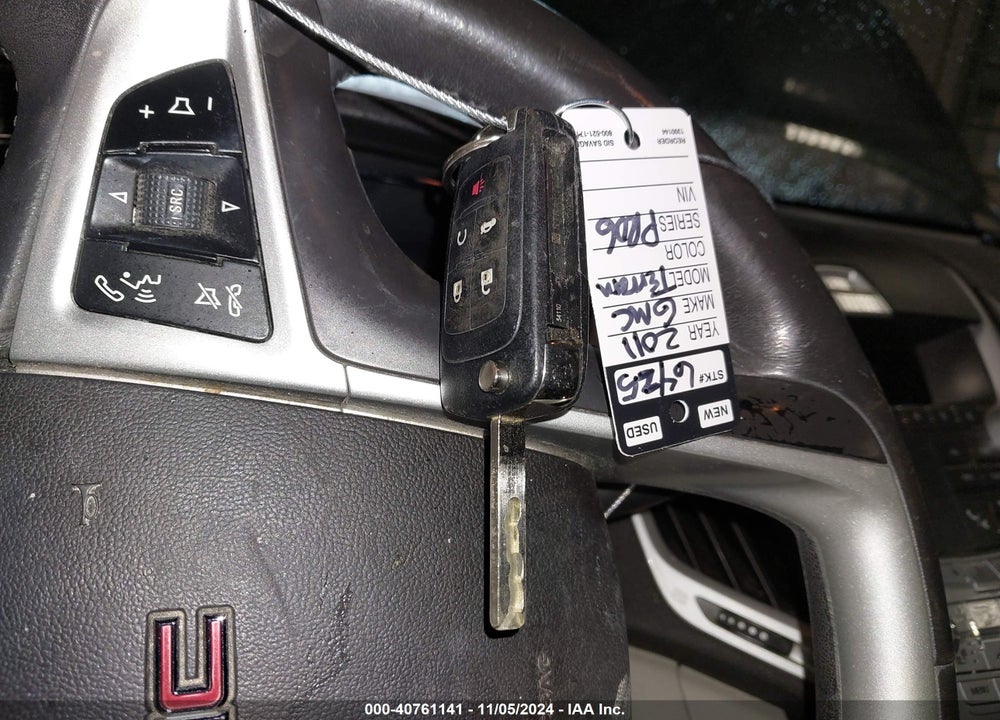2011 GMC TERRAIN SLT-2 VIN: 2CTFLWE55B6330773