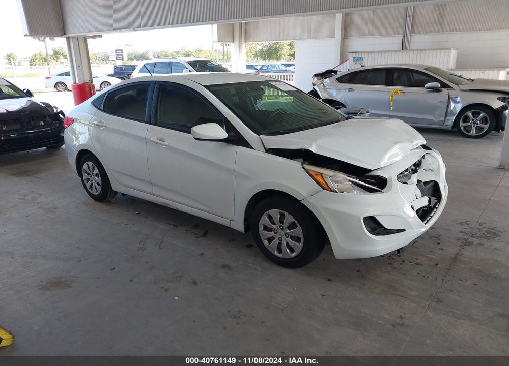 2016 HYUNDAI ACCENT SE VIN: KMHCT4AE2GU157890