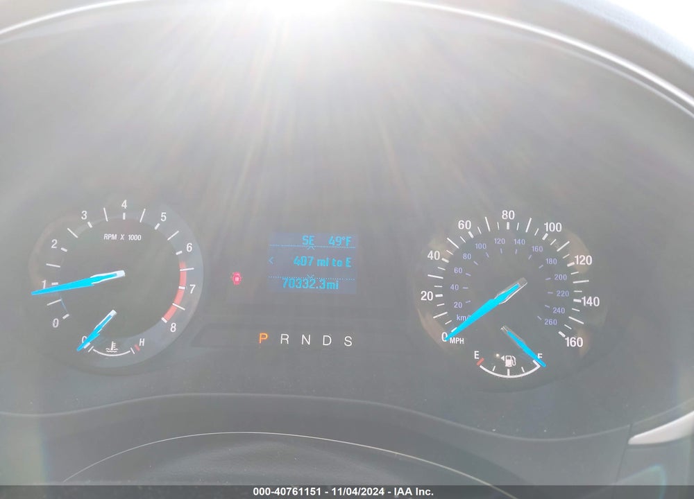 2016 FORD FUSION S VIN: 3FA6P0G79GR324606