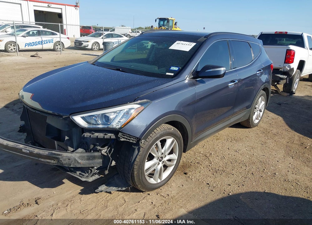 2016 HYUNDAI SANTA FE SPORT 2.0L TURBO VIN: 5XYZW4LA0GG373271