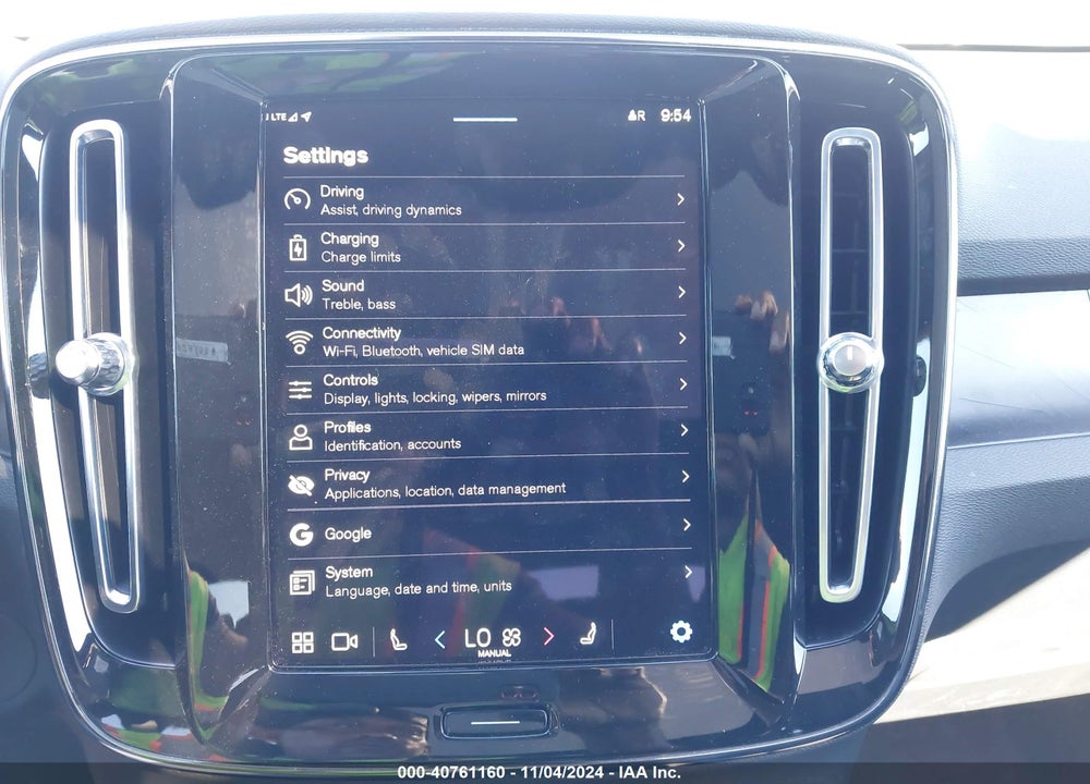 2023 VOLVO C40 RECHARGE PURE ELECTRIC TWIN CORE VIN: YV4ED3GK8P2051101