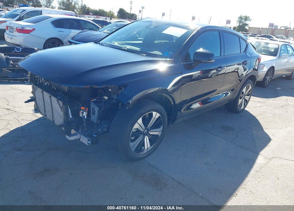 2023 VOLVO C40 RECHARGE PURE ELECTRIC TWIN CORE VIN: YV4ED3GK8P2051101