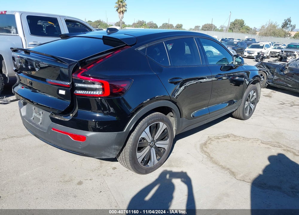 2023 VOLVO C40 RECHARGE PURE ELECTRIC TWIN CORE VIN: YV4ED3GK8P2051101