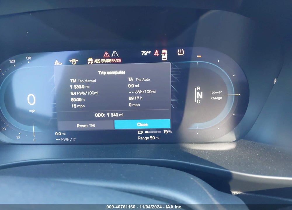 2023 VOLVO C40 RECHARGE PURE ELECTRIC TWIN CORE VIN: YV4ED3GK8P2051101