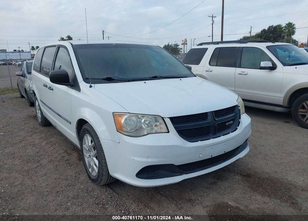 2014 RAM CARGO TRADESMAN VIN: 2C4JRGAG2ER311764