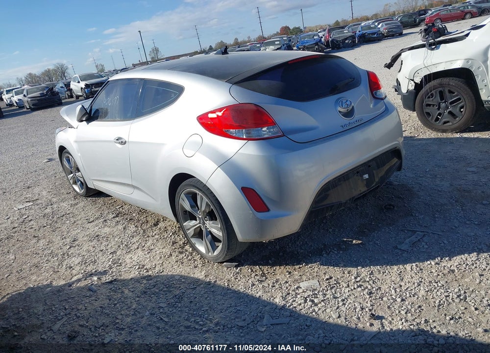 2017 HYUNDAI VELOSTER VALUE EDITION VIN: KMHTC6AD7HU324233