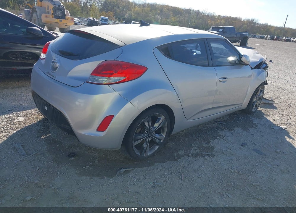 2017 HYUNDAI VELOSTER VALUE EDITION VIN: KMHTC6AD7HU324233