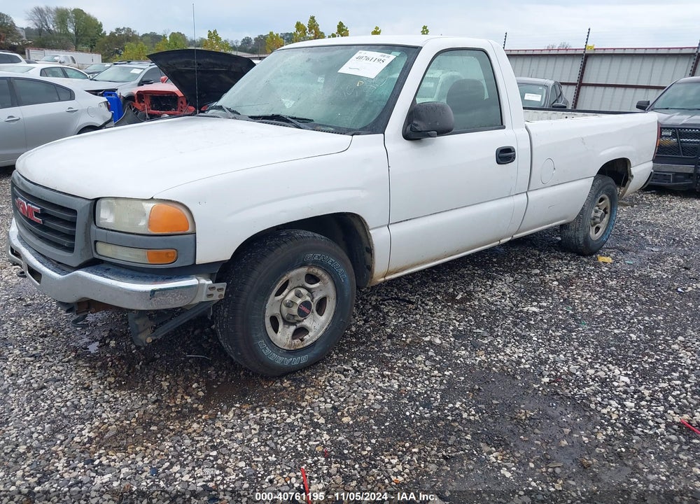 2004 GMC SIERRA 1500 WORK TRUCK VIN: 1GTEC14V34E196386