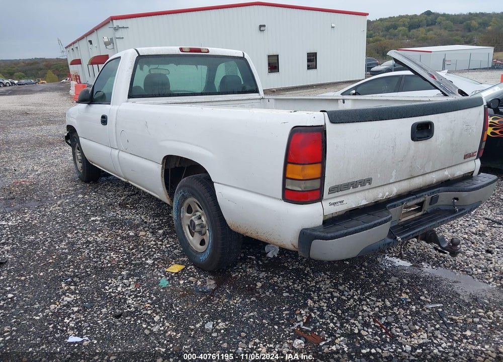 2004 GMC SIERRA 1500 WORK TRUCK VIN: 1GTEC14V34E196386