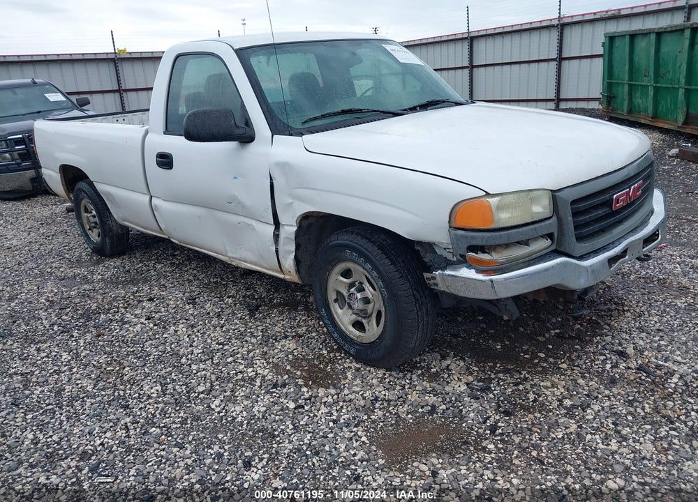 2004 GMC SIERRA 1500 WORK TRUCK VIN: 1GTEC14V34E196386