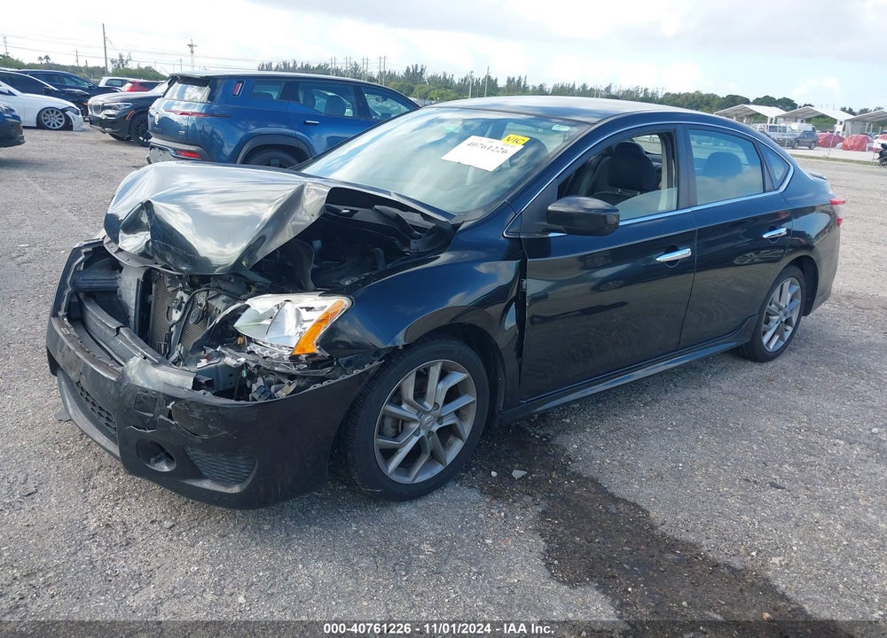 2013 NISSAN SENTRA SR VIN: 3N1AB7AP0DL674793