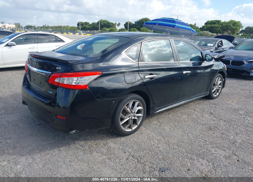 2013 NISSAN SENTRA SR VIN: 3N1AB7AP0DL674793
