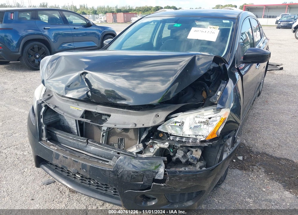 2013 NISSAN SENTRA SR VIN: 3N1AB7AP0DL674793