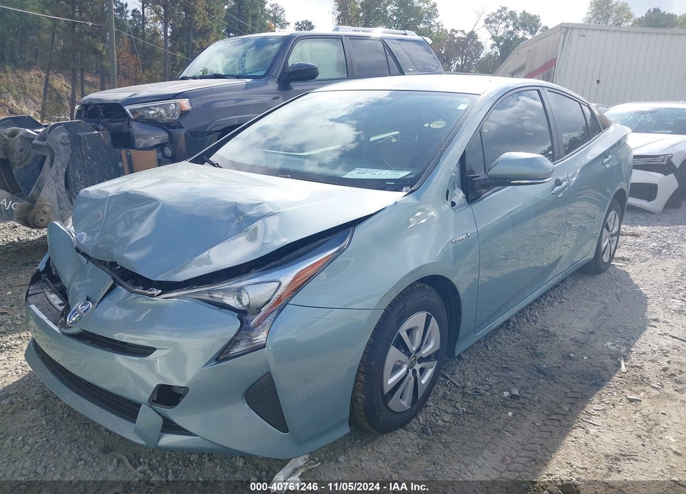 2016 TOYOTA PRIUS THREE VIN: JTDKARFUXG3524480