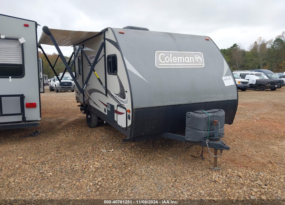 2018 COLEMAN CAMPER VIN: 4YDT16015JM938153