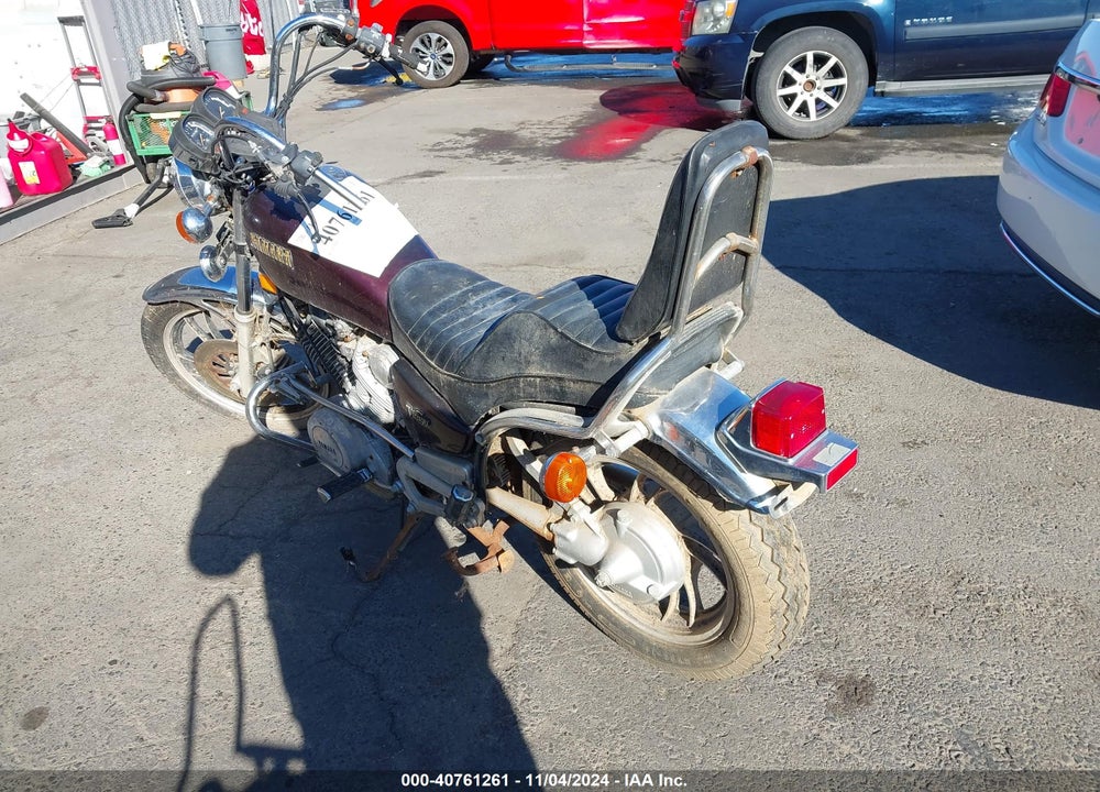 1981 YAMAHA XV750 VIN: JYA4X7007BA003217