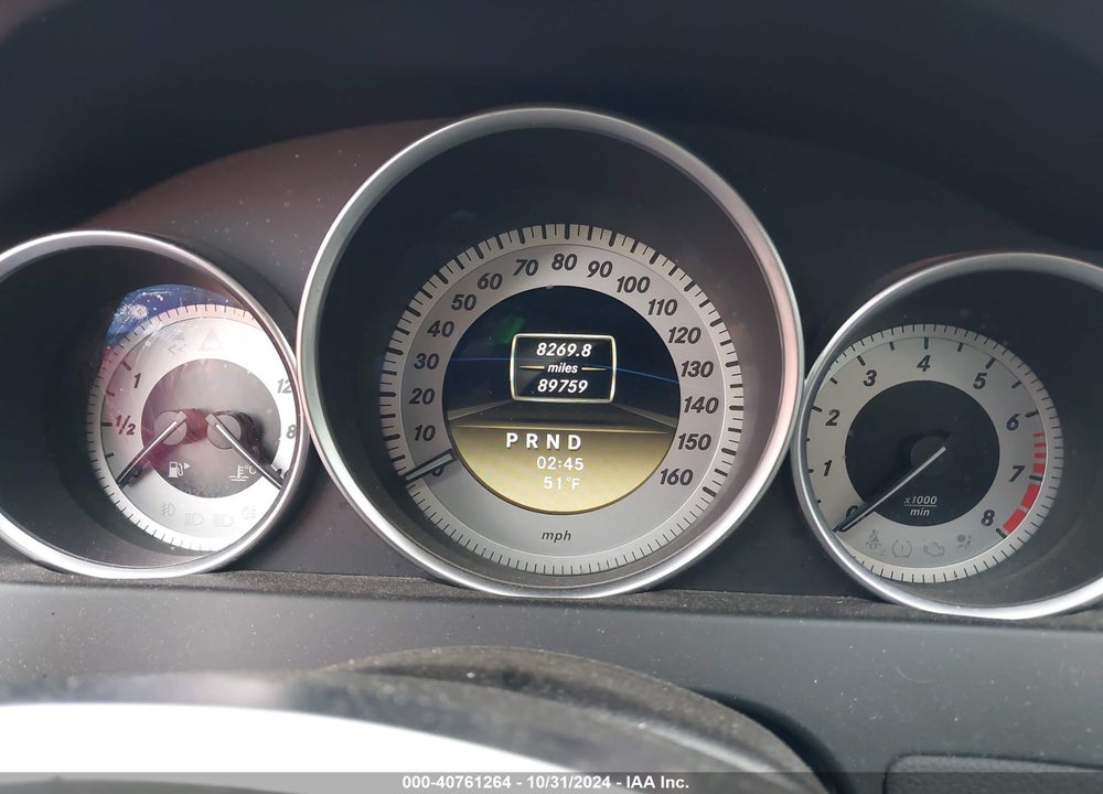 2012 MERCEDES-BENZ C 250 VIN: WDDGJ4HB5CF888678