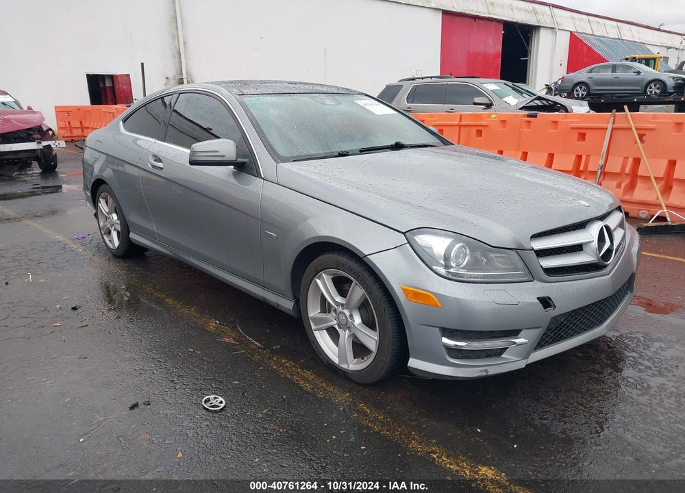 2012 MERCEDES-BENZ C 250 VIN: WDDGJ4HB5CF888678