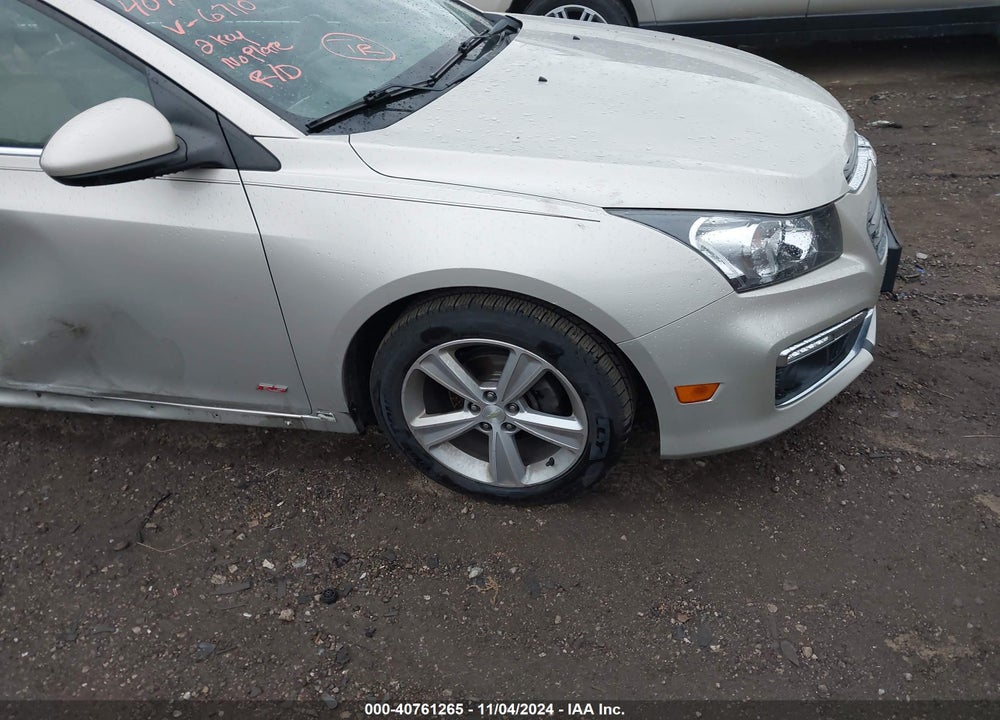2015 CHEVROLET CRUZE 2LT AUTO VIN: 1G1PE5SB9F7164710