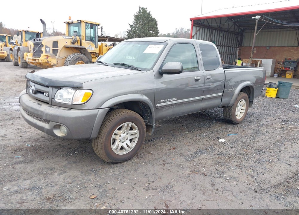 2003 TOYOTA TUNDRA LTD V8 VIN: 5TBBT48163S337836