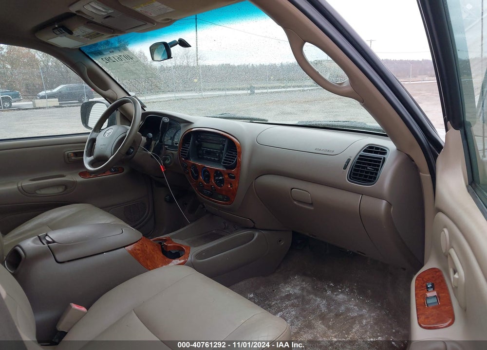 2003 TOYOTA TUNDRA LTD V8 VIN: 5TBBT48163S337836