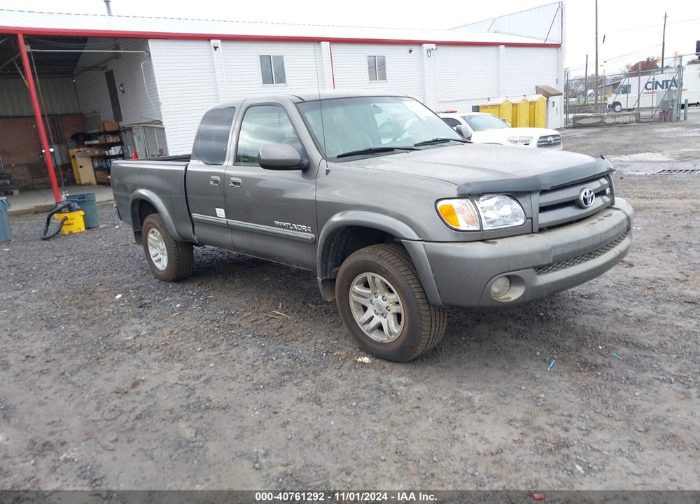 2003 TOYOTA TUNDRA LTD V8 VIN: 5TBBT48163S337836