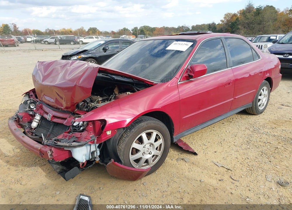 2002 HONDA ACCORD 2.3 SE VIN: JHMCG56792C030334